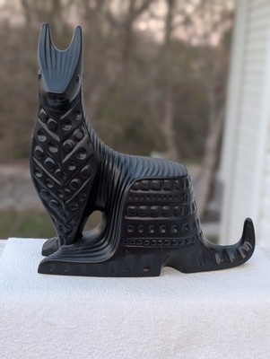 Modern Jonathan Adler Art Deco Midnight Menagerie Kangaroo Statue Sculpture 9 