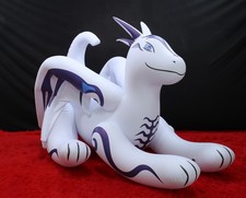 Snow Dragon Ride Inflatable-inflate Blow Toy Home Party Decor Gift Custom 2M PVC