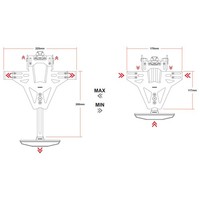 Highsider Kennzeichenhalter AKRON-RS PRO Passend FüR Honda CBR 600 RR