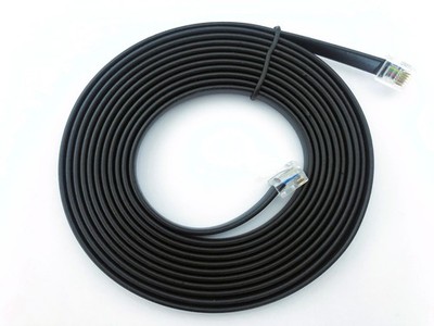 RJ12 6 PIN BLK DATENKABEL FÜR DCC RAILWAY NCE POWERCAB