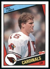 1984 Topps - Neil Lomax #345