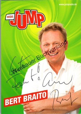 Original autograph Bert Braito MDR Jump // autograph signed signed signee Br