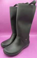 CROCS Rain Boots TALL Rubber Knee High (Women’s Size 7)