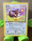 First Edition Eevee 51/64 Jungle Set Vintage 1999 Pokemon Card TCG