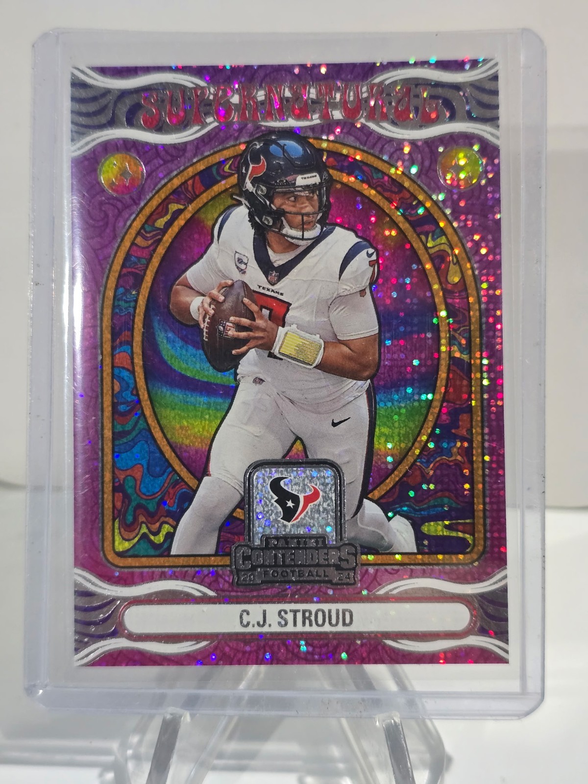 C.J. Stroud 2023 Contenders Supernatural Rookie Insert RC Houston Texans #2
