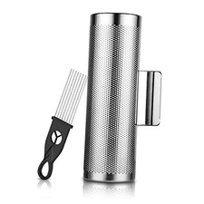 Metal Guiro 12"x 4" Stainless Steel with Scraper Latin Percussion 12  x 4"