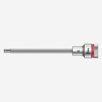 Wera 003842 1/2'' Drive Zyklop Hex-Plus Bit Socket with Holding Function 6mm Long