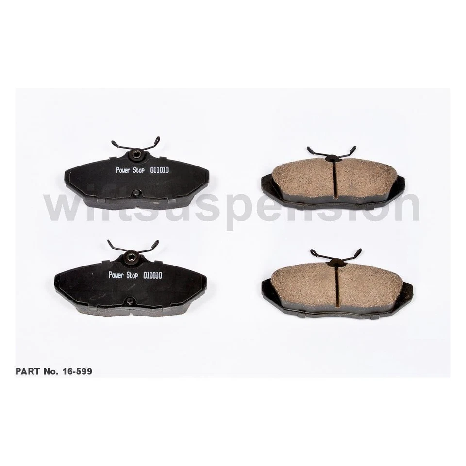 2 peças conjunto de pastilhas de freio a disco dianteiro traseiro Power Stop para Ford Thunderbird 1993-1997 - Imagem 3 de 3