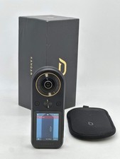 Kandao QooCam 8K 360 Camera Black w/ WiFi Touchscreen Box  Carry Pouch