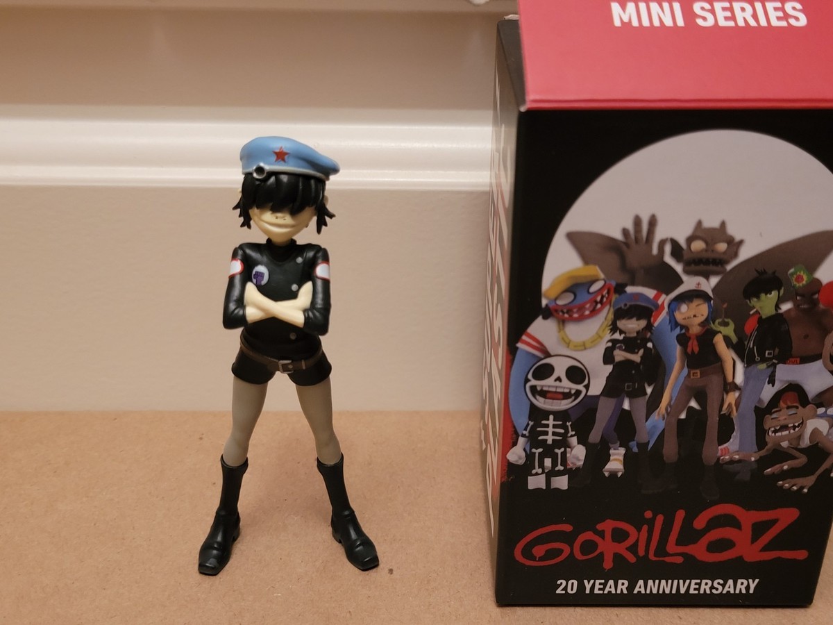 Superplastic Gorillaz- Noodle- Cyborg Version- 4 Inch Vinyl Figure