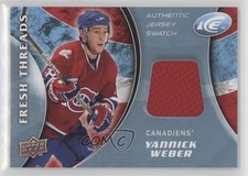 2009-10 Upper Deck Ice Fresh Threads Yannick Weber #FT-YW 5c1