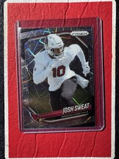 Josh Sweat #4 2025 Panini Prizm Lazer Arizona Cardinals NFL