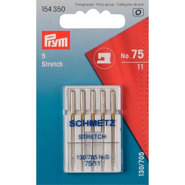 NäHmaschinennadeln Stretch Maschinennadeln Stahl Silberfarbig Prym 154350-image