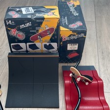 Skatepark Coffret fingerboard + rampe