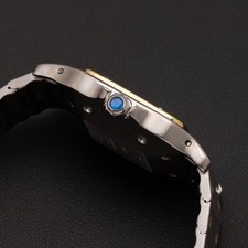 Santos de Cartier Galbée 29mm Gold & Stainless Steel Watch 1172961 3