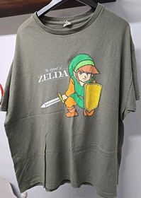 Official T Shirt  XXL 2XL Legend Of Zelda Delta Tag USA Nintendo NES Worn