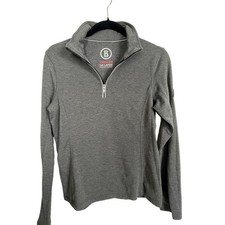 Bogner Fire  Ice Women's M/L 1/4 Zip Charcoal Gray Pullover Jacket
