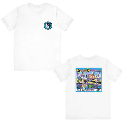 T and C Vintage Town And Country Surf Design Shirt - T&C OT-S shirt