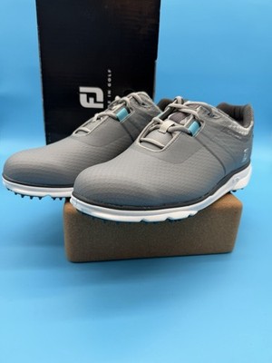 FootJoy Pro SL Sport Men's Golf Shoes Waterproof Spikes Gray/Blue US 9.5 M 53855