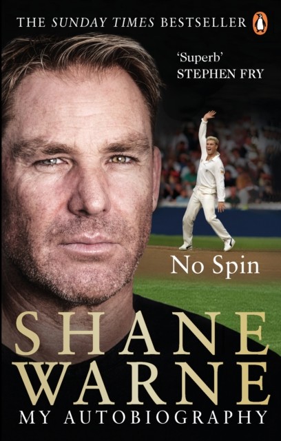 No Spin: My Autobiography by Shane Warne (Paperback Book)