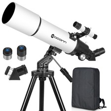 Telescope,Telescope for Adults High Powered - 80mm Aperture 600mm Professiona...