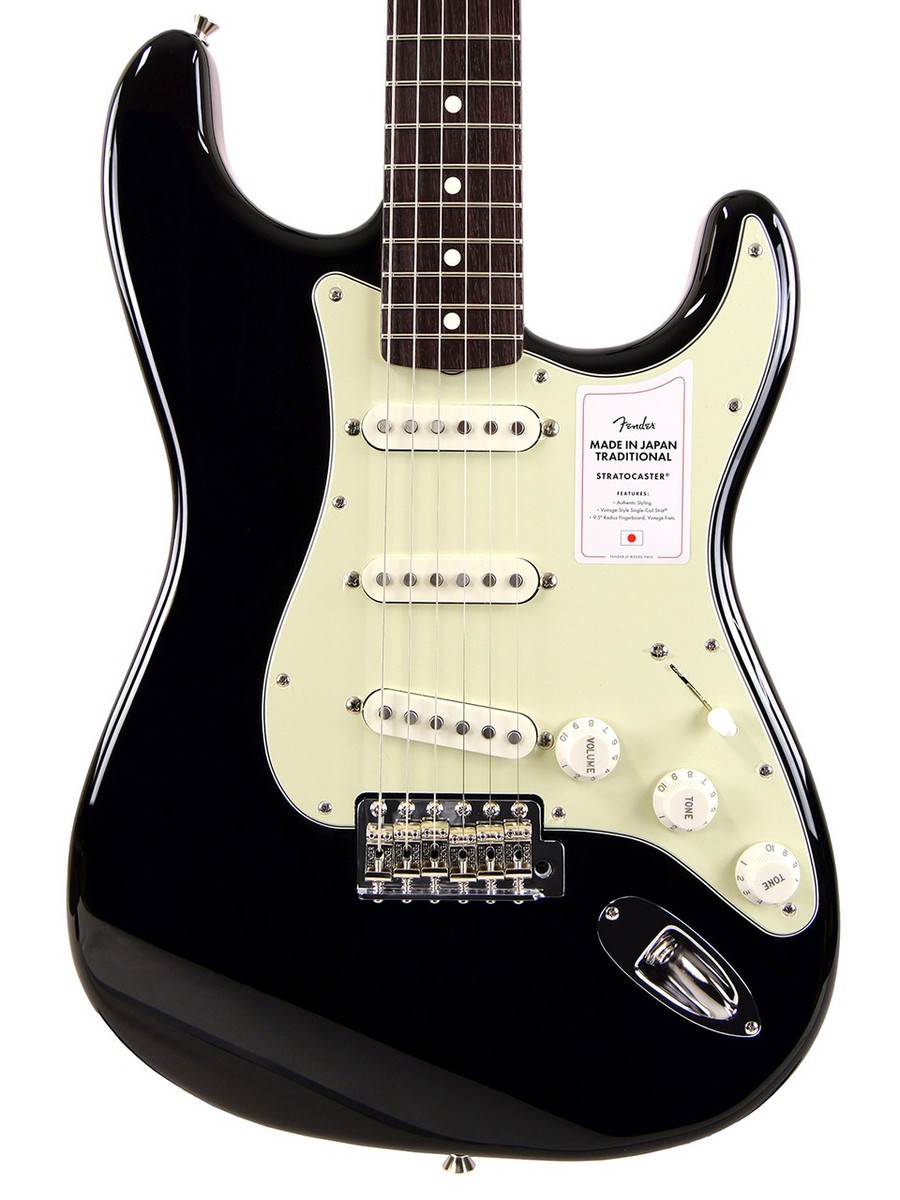 Fender Made in Japan Traditional 60s Stratocaster Black | eBay