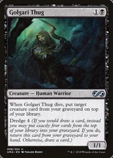 Golgari Thug - Foil Ultimate Masters LP MTG