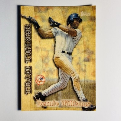1997 Topps - Team Timber Bernie Williams #TT3 New York Yankees 4 WS MVP