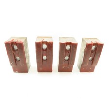 3mm x 60- Serrated Bottom Chuck Jaw Unfinished 5-3/4" x 2-1/2 x 2 Lot Of 4