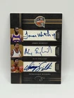 2010 Panini Elite James Worthy Dominique Wilkins Alex English Auto /25