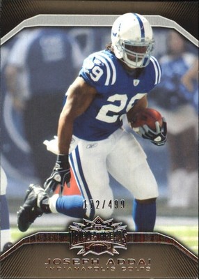 2010 Topps Triple Threads Sepia #51 Joseph Addai /499 Card