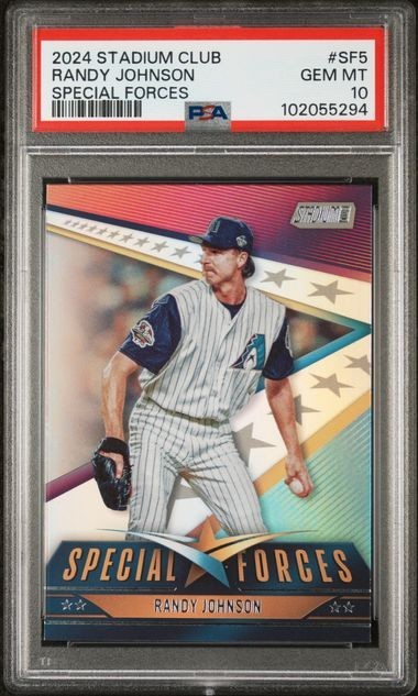 2024 Topps Stadium Club - Special Forces Randy Johnson #SF-5 PSA 10