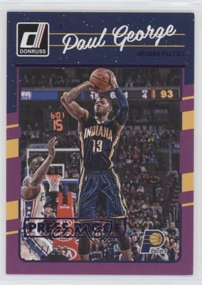 2016-17 Panini Donruss Press Proof Purple 127/199 Paul George #93 fm0