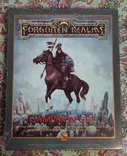 AD D Forgotten Realms Campaign Set Boxed 1987