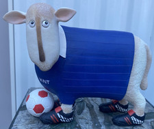 Enesco Ewe and Me Sporting Rams Leon Footballer Sheep Figurine A
