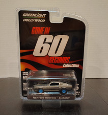 1967 Ford Mustang Eleanor Chase BLUE 1:64 GREENLIGHT Gone in 60 Seconds MOC NEW