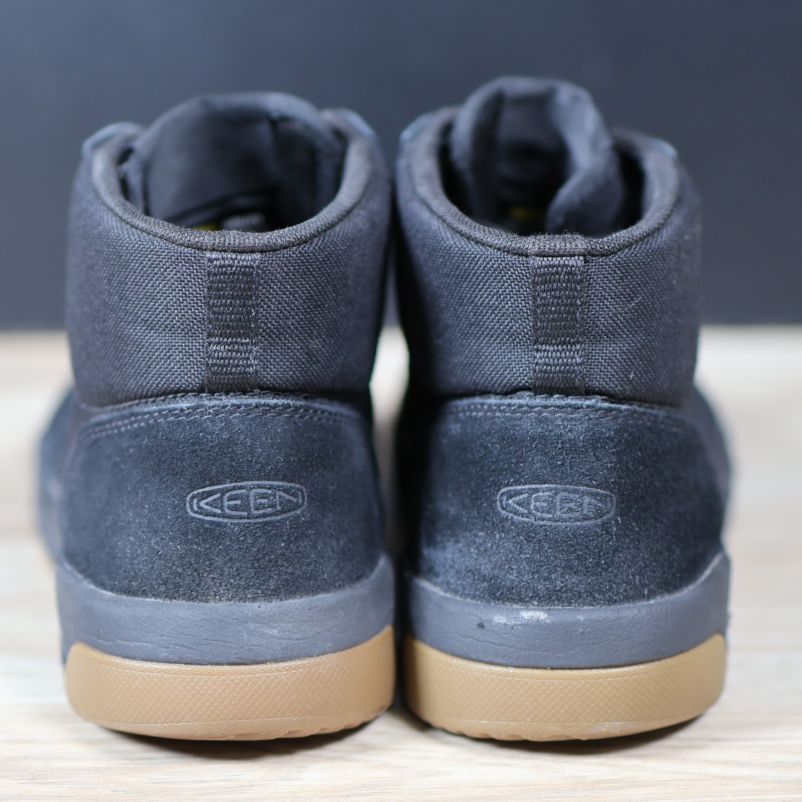 Scarpe KEEN Utility Uomo Taglia 8 5 Nero Punta Carbonio Lavoro Antiolio Escursionismo