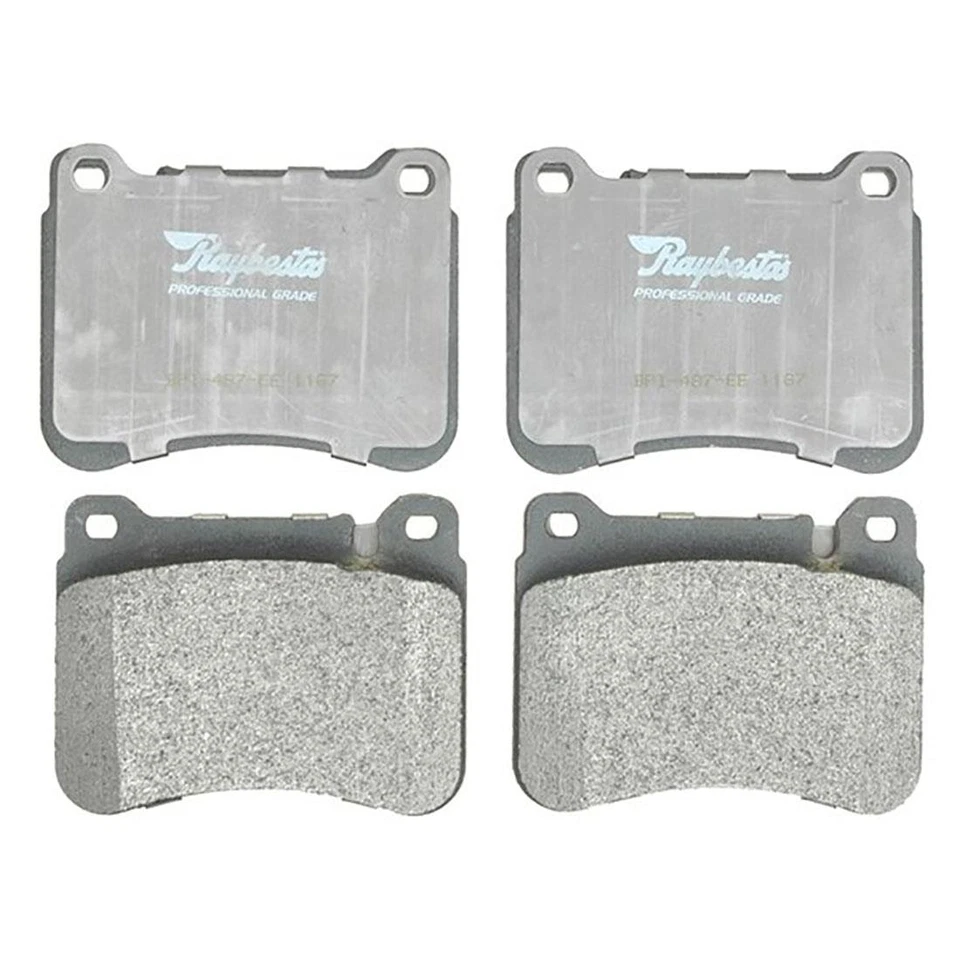 Металлические тормозные колодки передние и задние Element3 для Mercedes-Benz C230 2007 2006 годов выпуска - Изображение 3 из 4