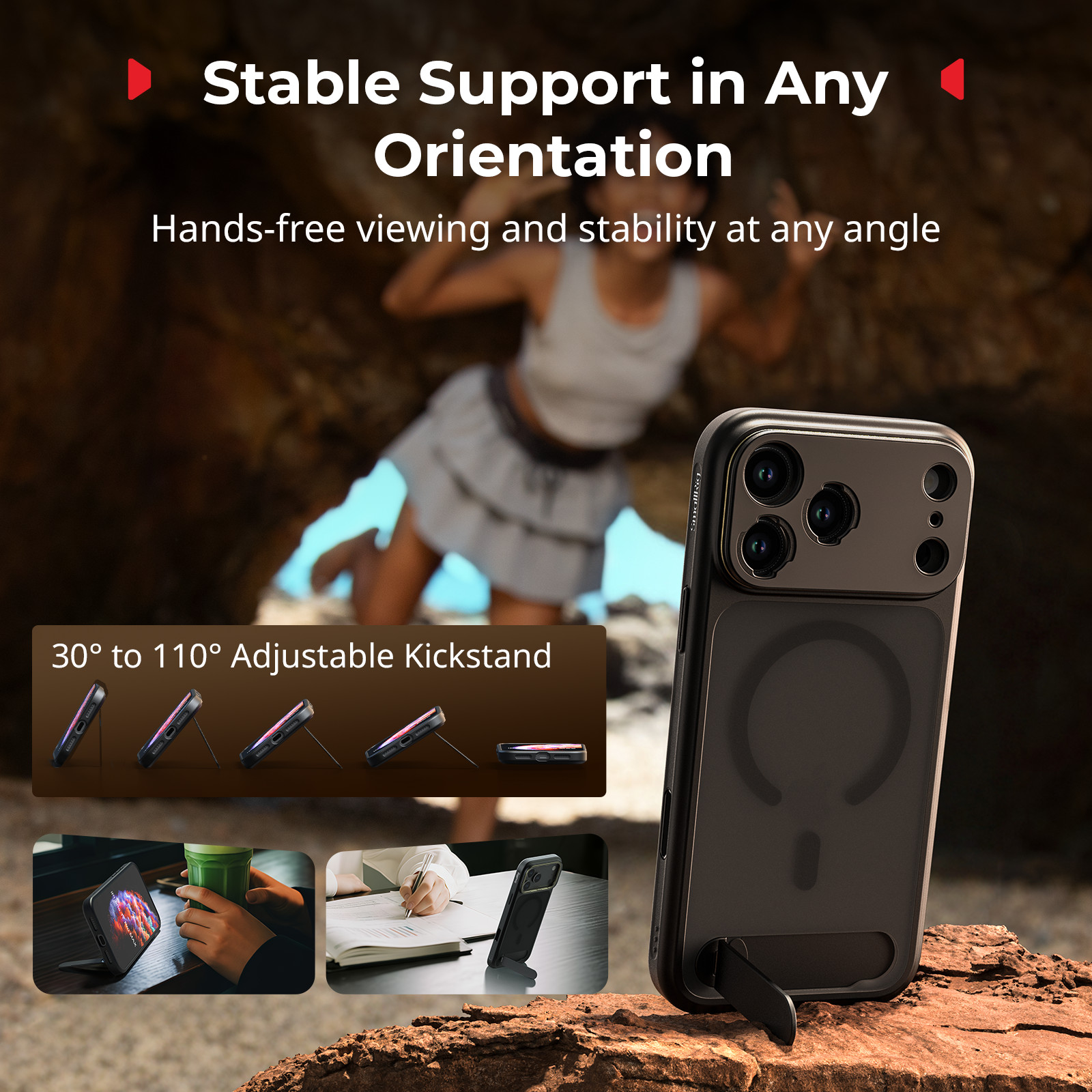 SmallRig Phone Case Kit for iPhone 17 Pro Max Magnetic Case for Phone Gimbal