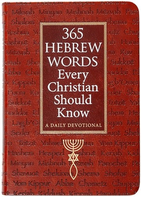 #ad #ad 365 Hebrew Words Every Christian Should Know: A Daily Devotional Leather Fine $17.82