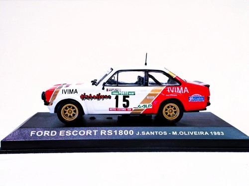 Ford Escort RS 1800 Diabolique Ikonisches Team #15 Santos - 1:43 IXO / Altaya - Imagen 2 de 8