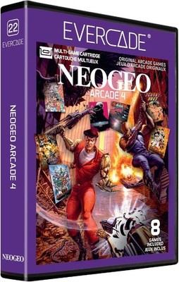 Evercade 22 NeoGeo Arcade 4 - 8 Games Limited Edition Metal Slug MVS AES Sealed