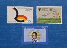 Australia Stamps, Scott 711-712, 726 Complete Sets MNH