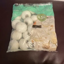 Bolsius Professional 20 Floating Candles with Cotton Wick 1.75"X1.2" White 4.5hr