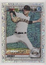 2020 Bowman Draft Chrome Sparkle Refractor Nick Swiney #BD-91 0nr3