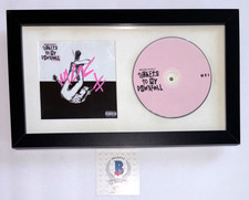 MACHINE GUN KELLY SIGNED TICKETS TO MY DOWNFALL CD COVER FRAMED MGK RAP ROCK BAS