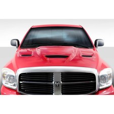 Duraflex Hellcat Look Hood For Ram Dodge 02-08 Edpart113212 Duraflex Hellcat Look Hood For Ram Dodge 02-08 Edpart113212