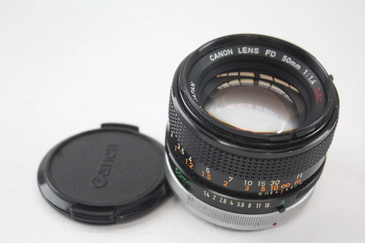 Canon FD f/1.4 50mm Camera Lenses for sale | eBay UK
