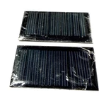 set of 2 Mini  Solar  Panel 5V 30mA 53X30mm Power Cell