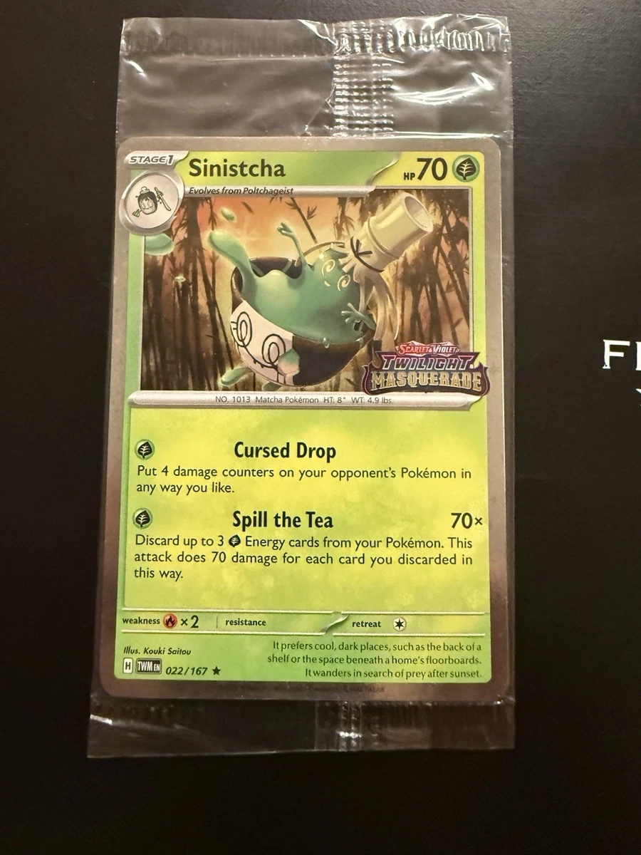 Sinistcha 022/167 Sv: Scarlet & Violet Promo Cards for sale | eBay Sinistcha 022/167 Sv: Scarlet & Violet Promo Cards for sale | eBay